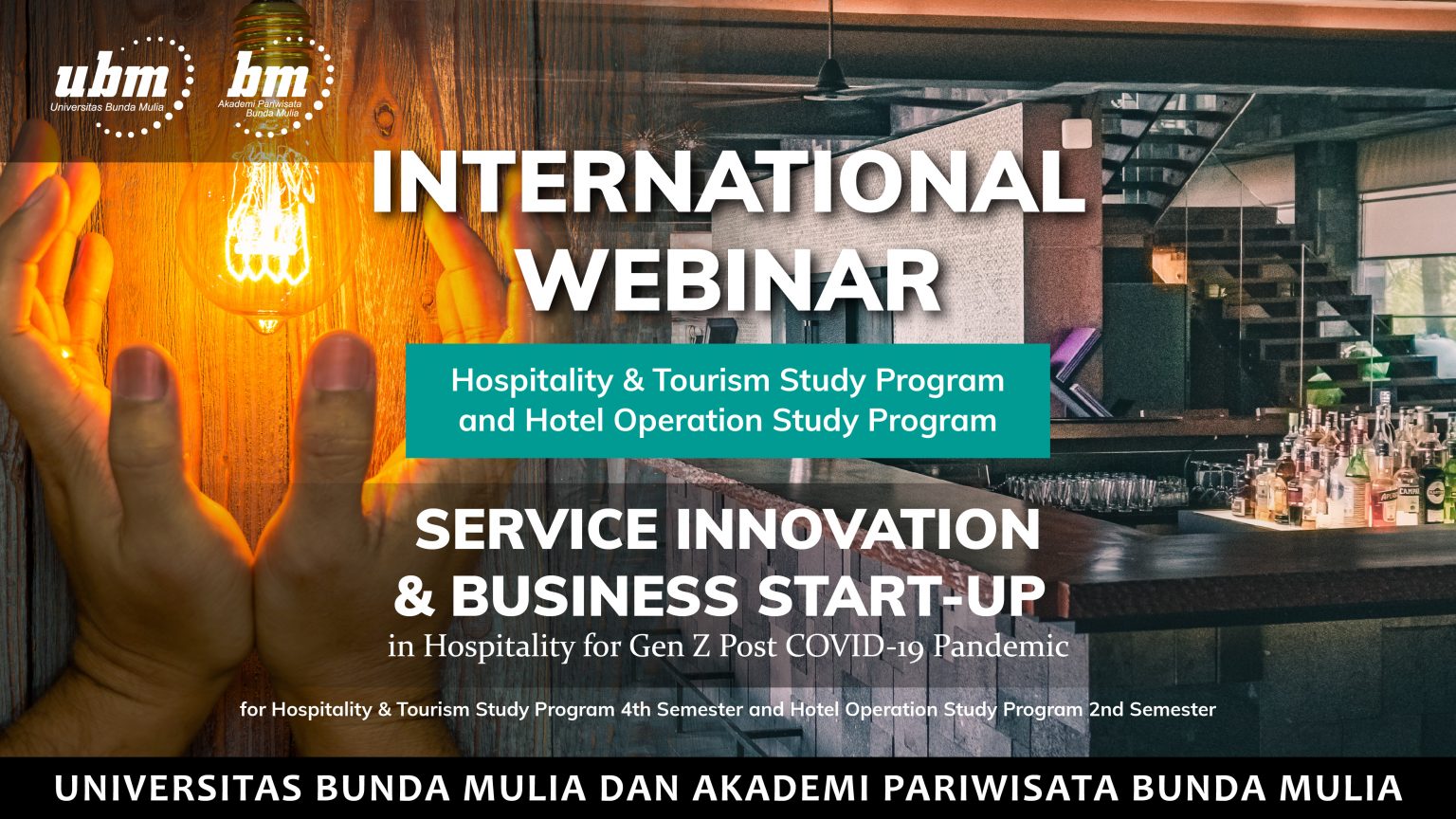 International Webinar Service Innovation Business StartUp In